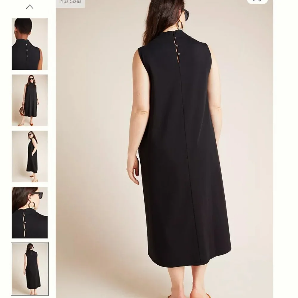 Anthropologie Fiona Knit Mock Neck Tunic Dress - Picture 9 of 13